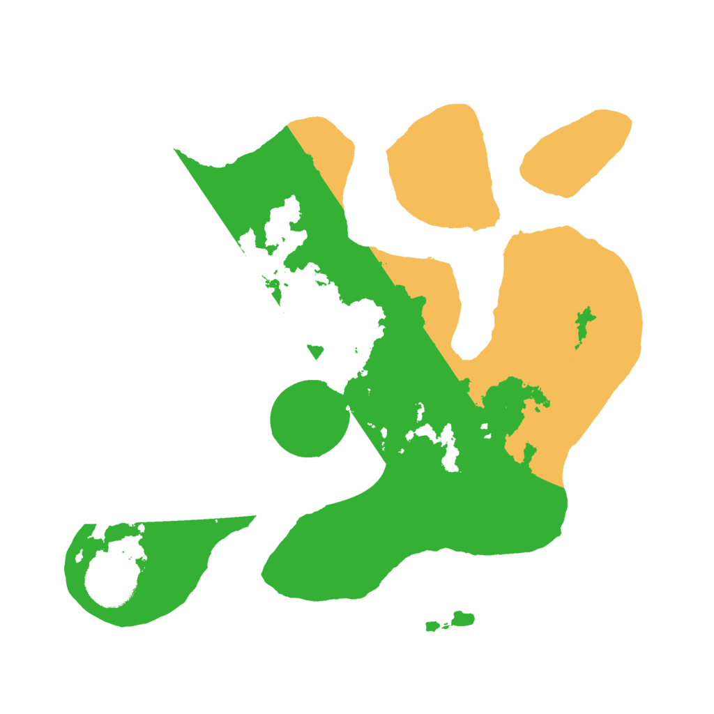 Biome Rust Map: Barren, Size: 2500, Seed: 4821909