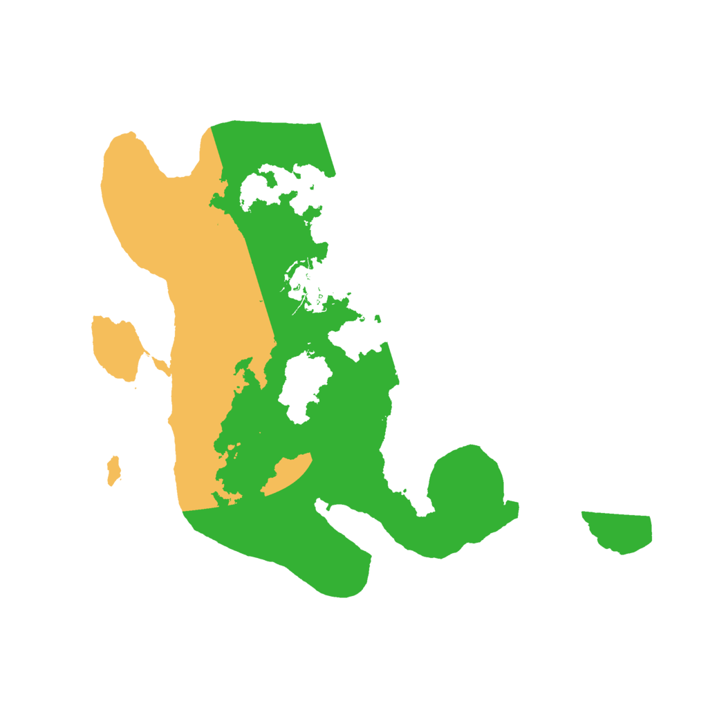 Biome Rust Map: Barren, Size: 2500, Seed: 2395359