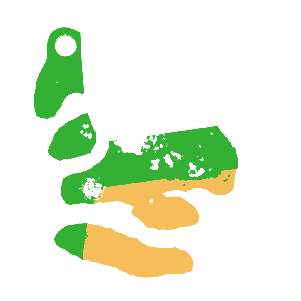 Biome Rust Map: Barren, Size: 2500, Seed: 5504925