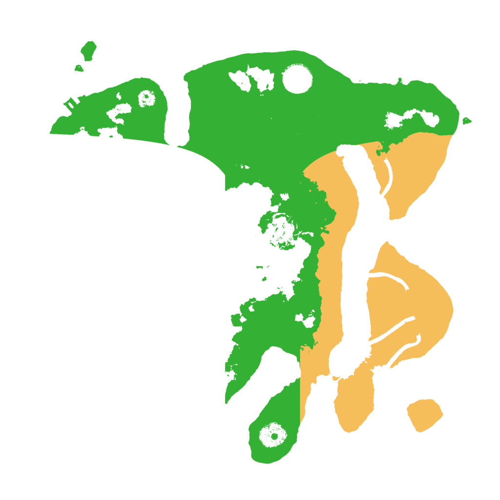 Biome Rust Map: Procedural Map, Size: 3000, Seed: 82544361