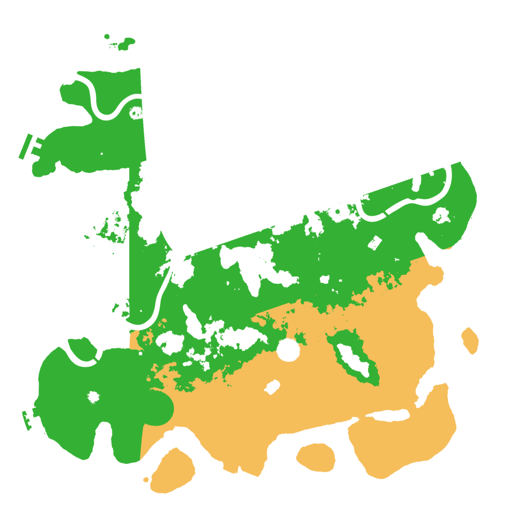 Biome Rust Map: Procedural Map, Size: 4000, Seed: 5447018
