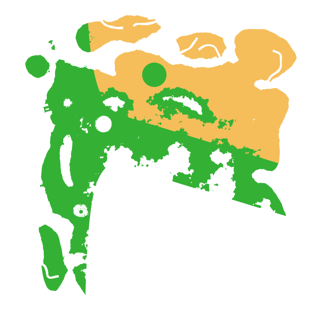 Biome Rust Map: Procedural Map, Size: 3500, Seed: 1104634