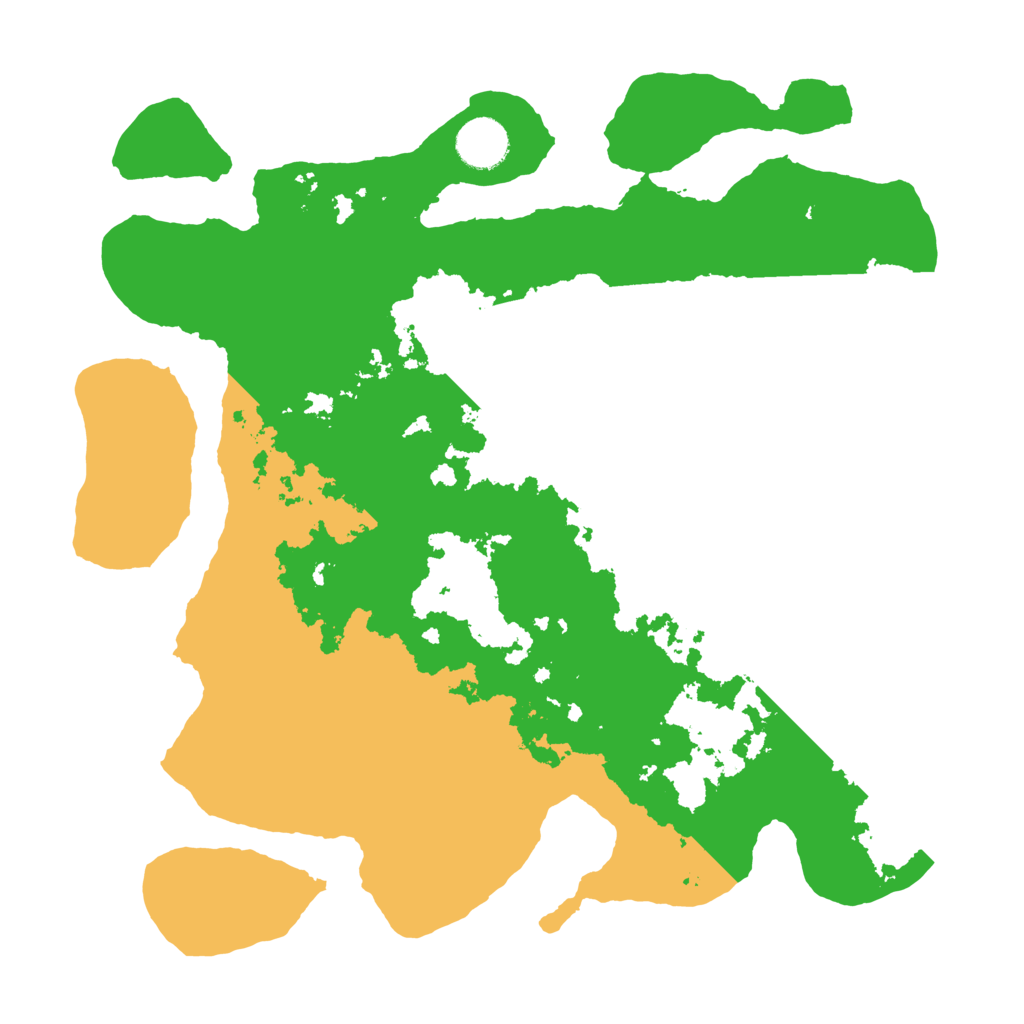 Biome Rust Map: Barren, Size: 3500, Seed: 4936944