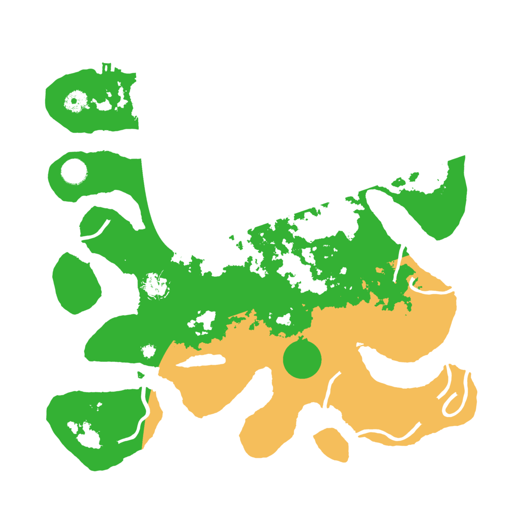 Biome Rust Map: Procedural Map, Size: 3500, Seed: 3468547