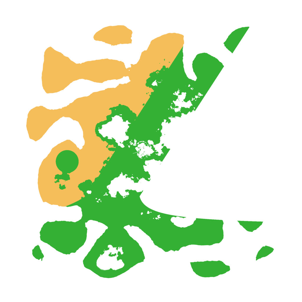 Biome Rust Map: Barren, Size: 3500, Seed: 5024531