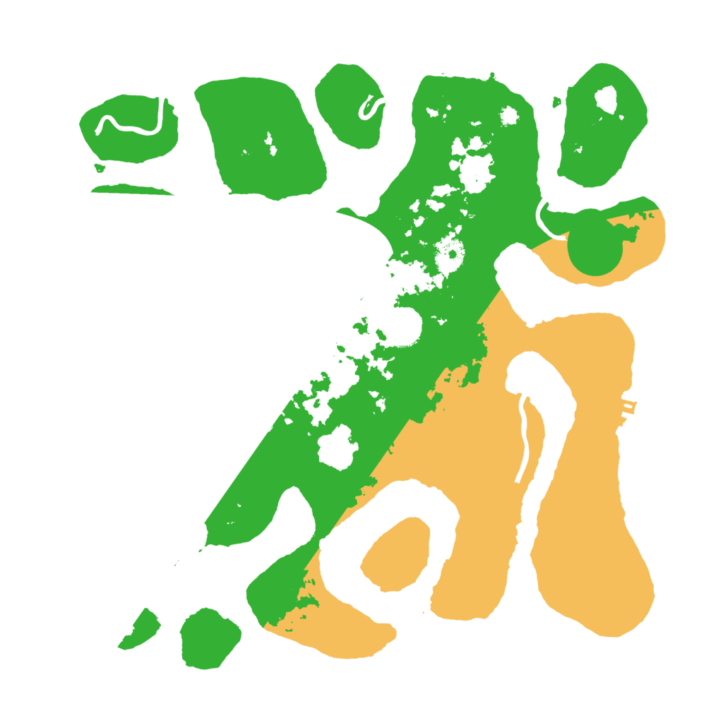 Biome Rust Map: Procedural Map, Size: 3500, Seed: 4512204