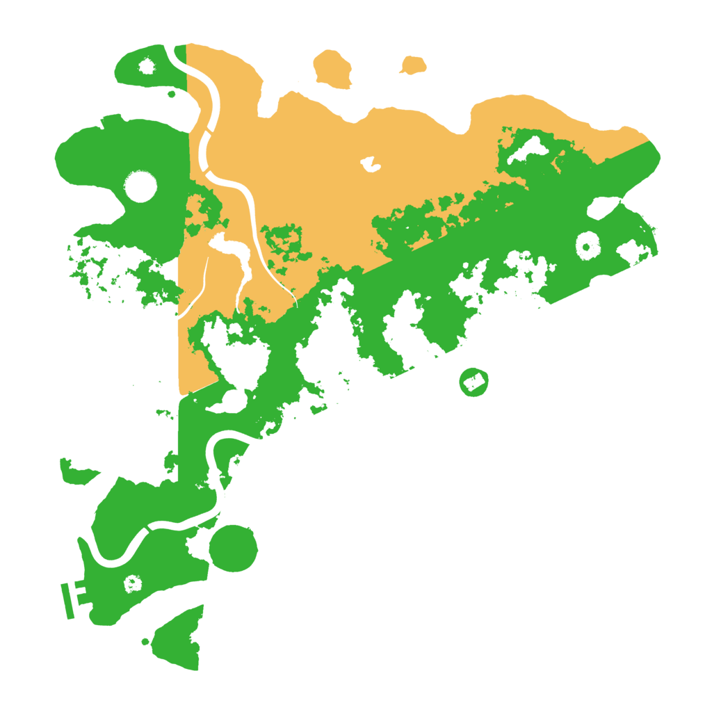 Biome Rust Map: Procedural Map, Size: 4000, Seed: 469258