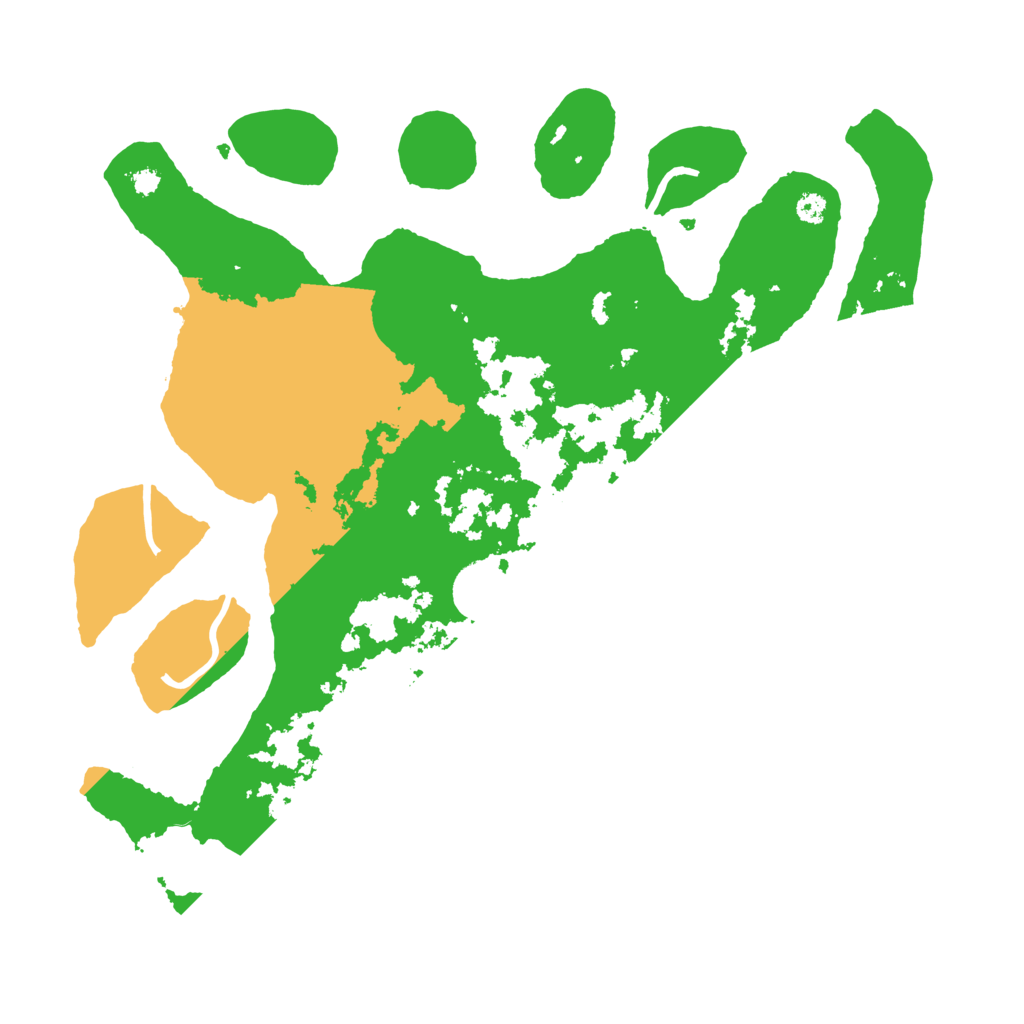 Biome Rust Map: Procedural Map, Size: 3500, Seed: 5915952