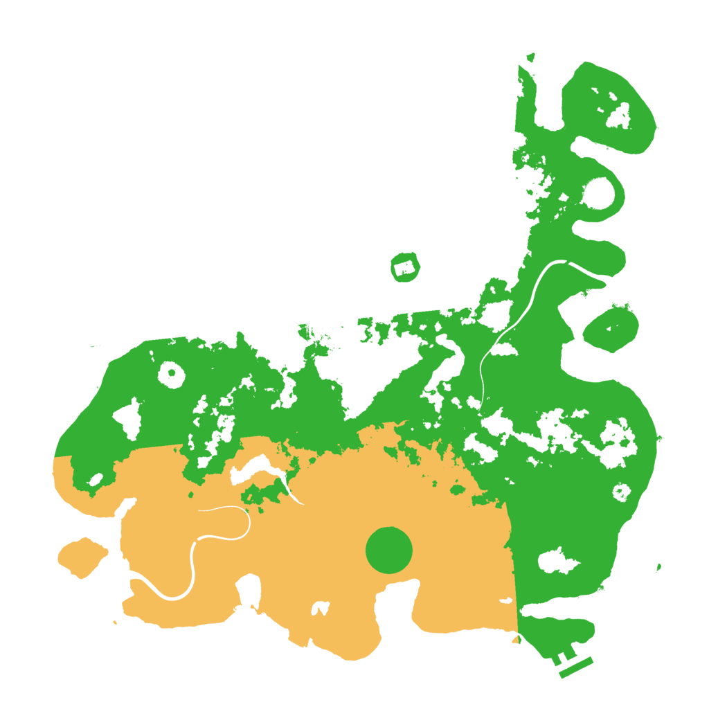 Biome Rust Map: Procedural Map, Size: 4000, Seed: 3469720
