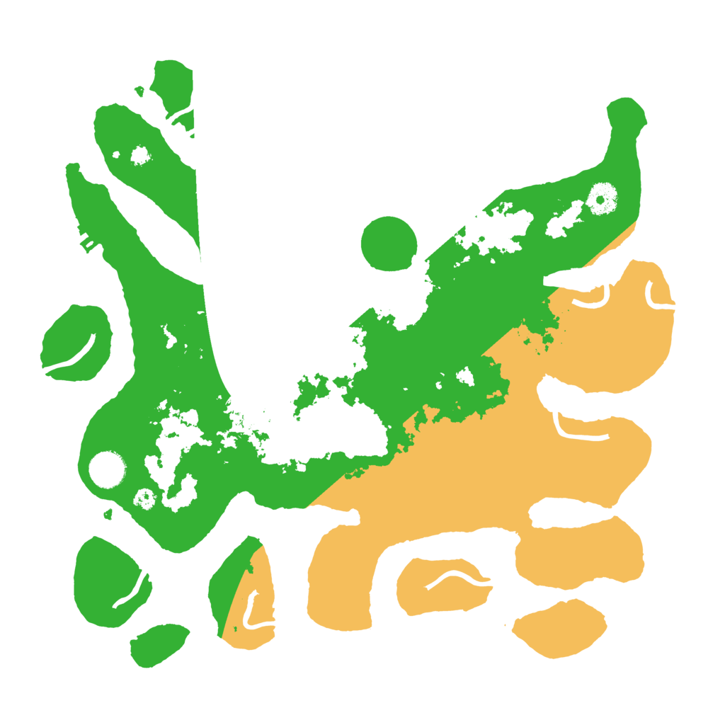 Biome Rust Map: Procedural Map, Size: 3500, Seed: 4901235