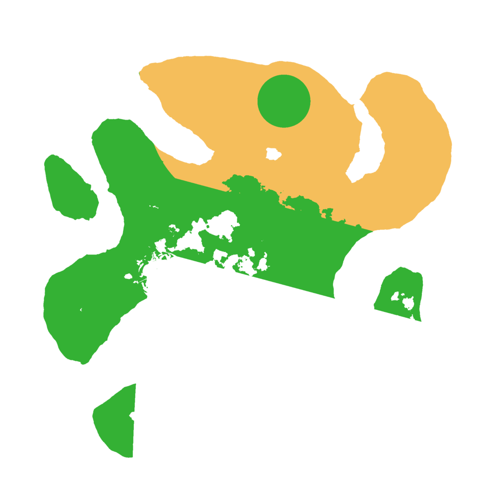 Biome Rust Map: Barren, Size: 2500, Seed: 4905075