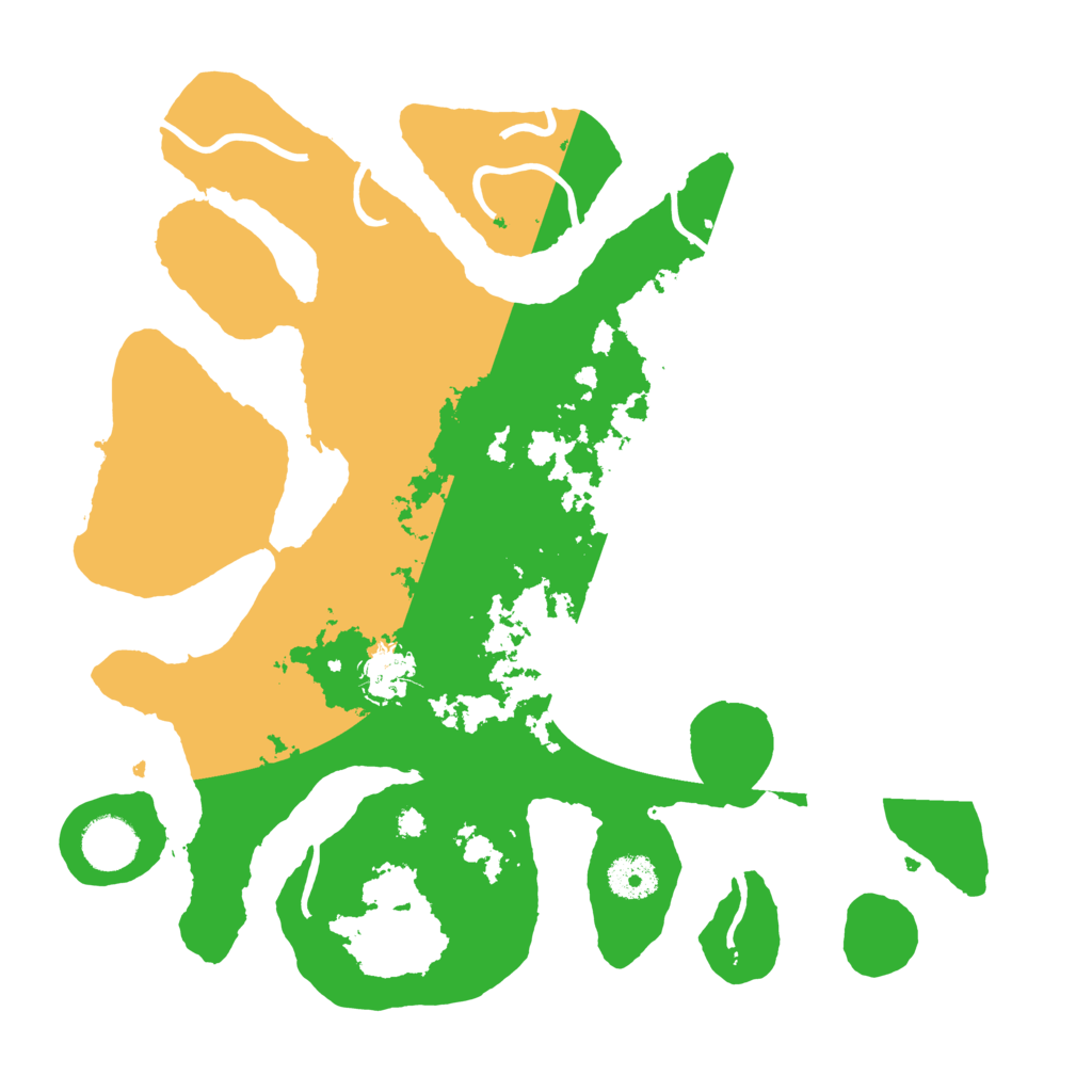 Biome Rust Map: Procedural Map, Size: 3500, Seed: 3880047