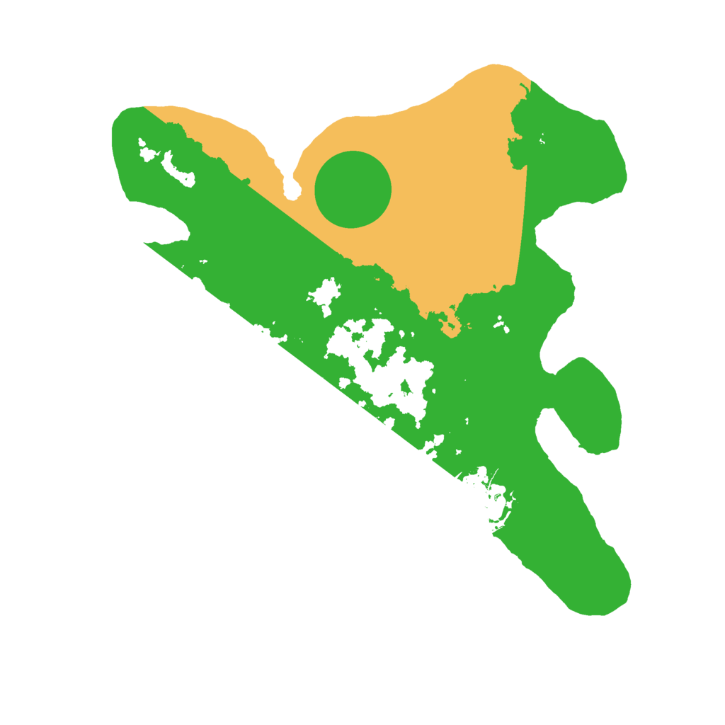 Biome Rust Map: Barren, Size: 2500, Seed: 2944939