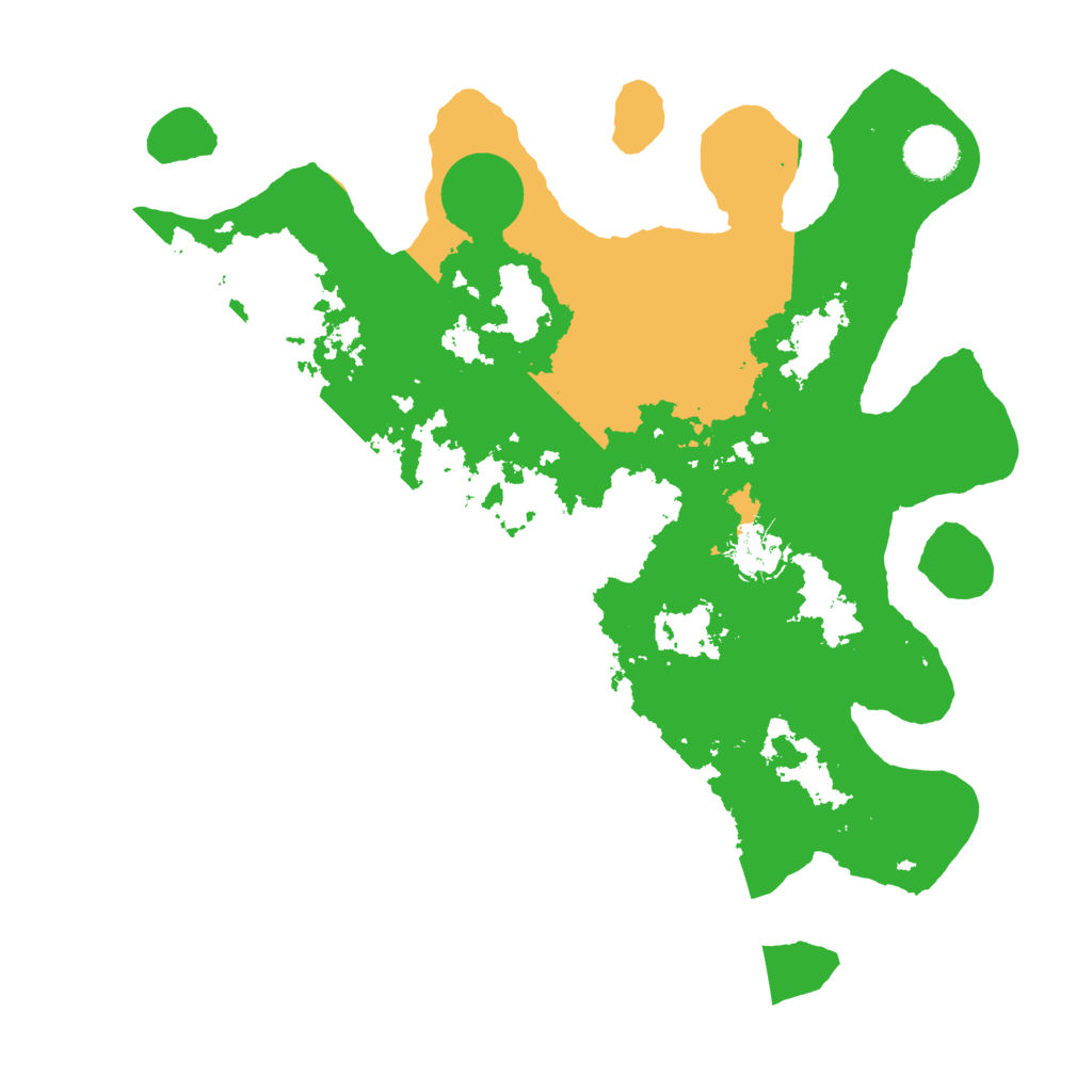 Biome Rust Map: Barren, Size: 3500, Seed: 3732705