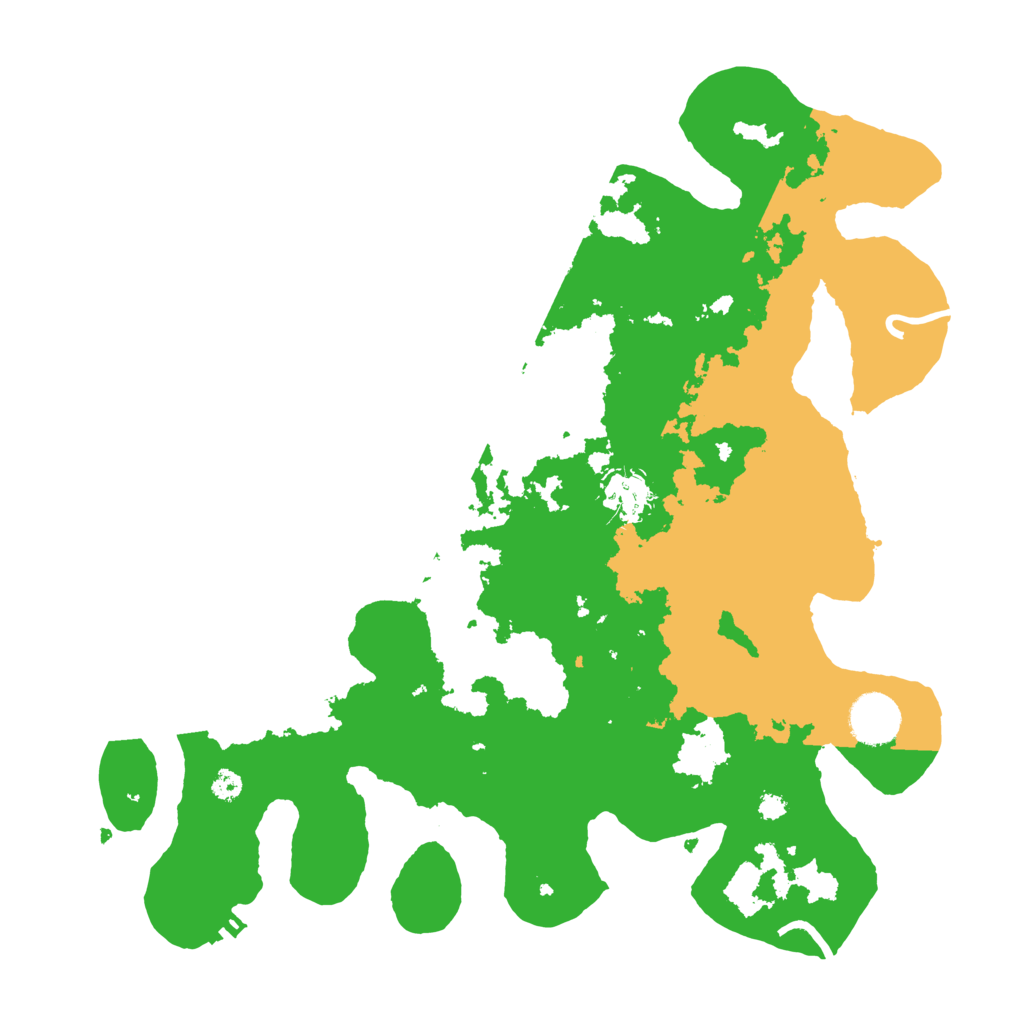 Biome Rust Map: Procedural Map, Size: 3500, Seed: 5531573