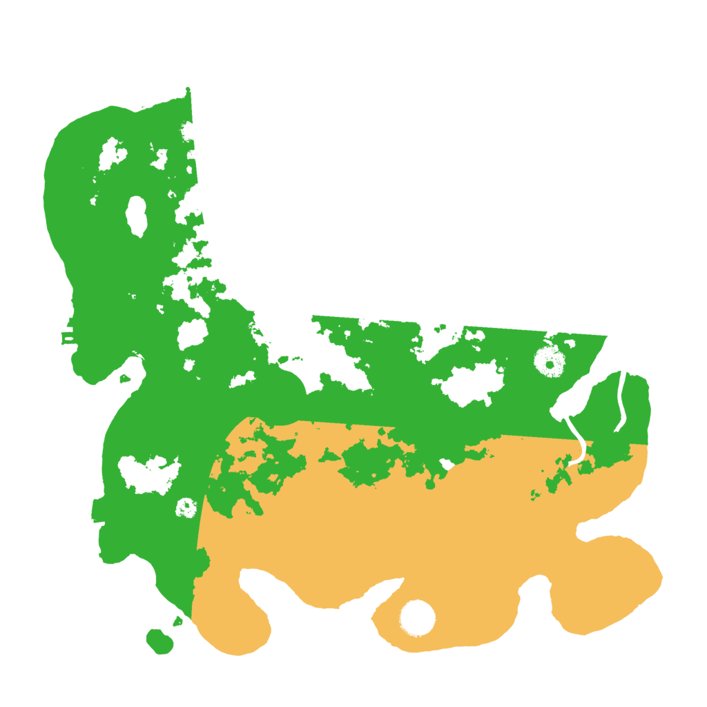 Biome Rust Map: Procedural Map, Size: 3500, Seed: 2939693