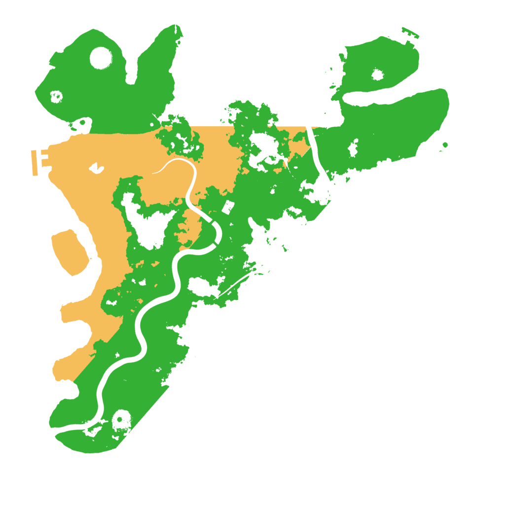 Biome Rust Map: Procedural Map, Size: 4000, Seed: 1797172