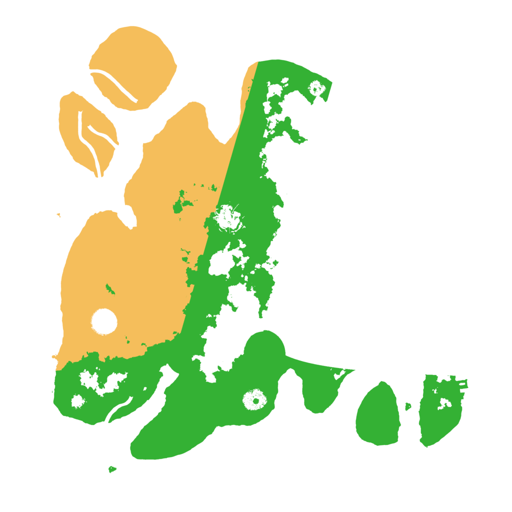 Biome Rust Map: Procedural Map, Size: 3500, Seed: 4437313