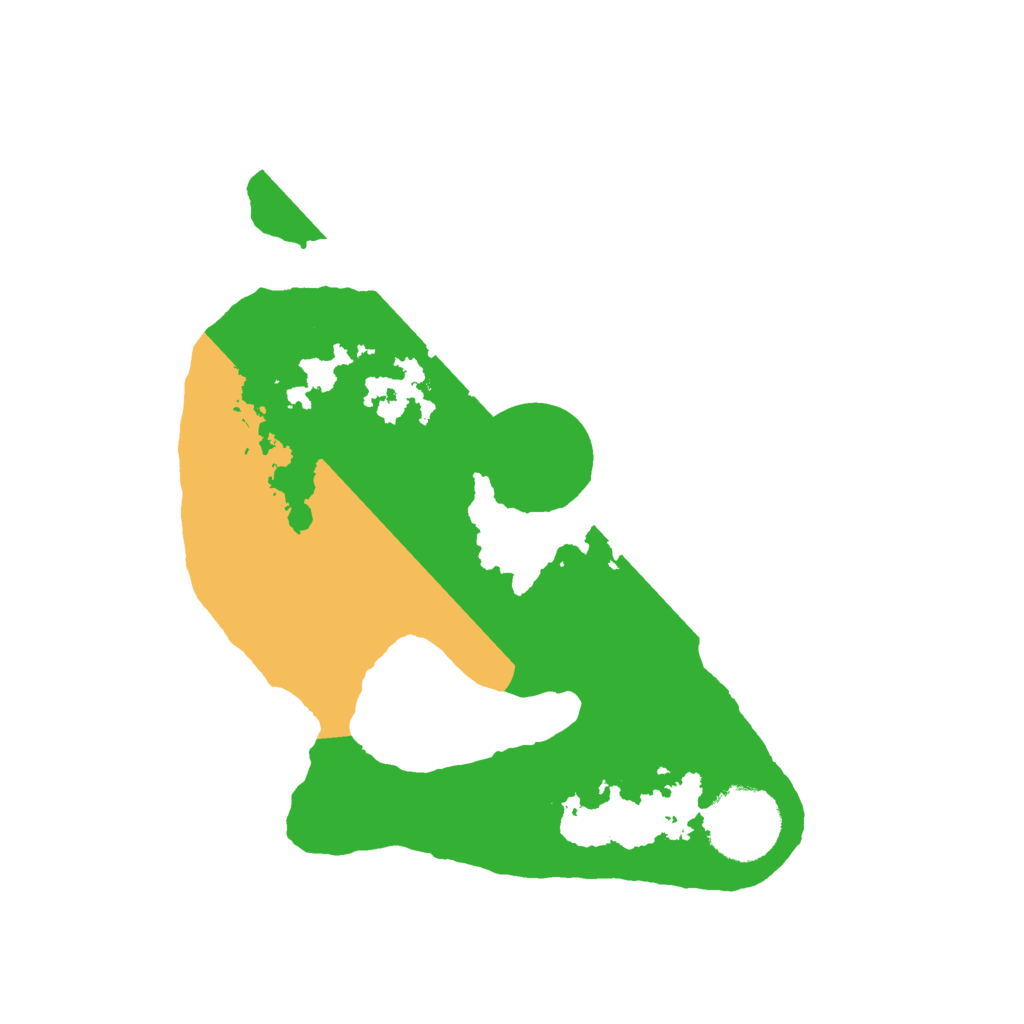 Biome Rust Map: Barren, Size: 2500, Seed: 4986792