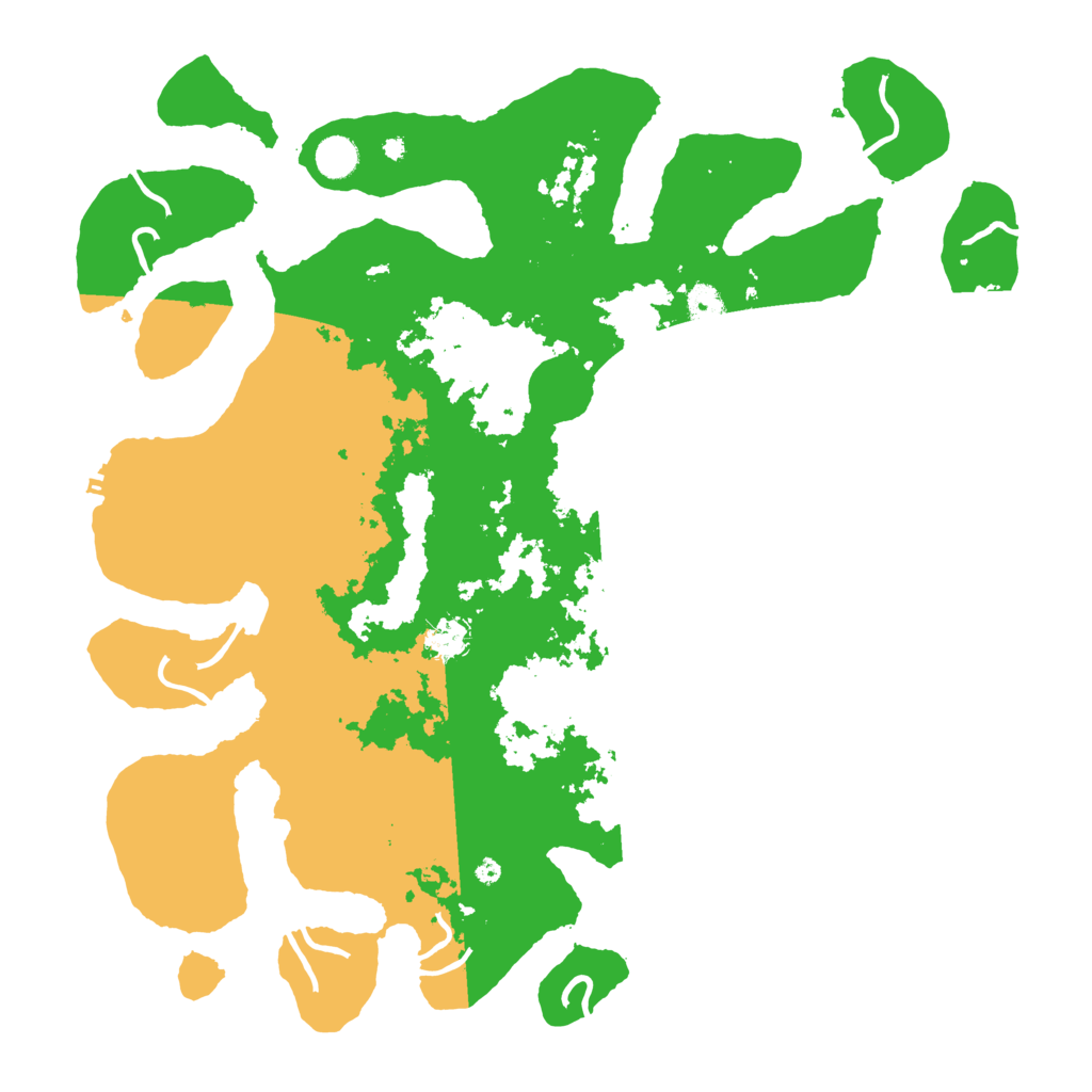 Biome Rust Map: Procedural Map, Size: 4500, Seed: 1435767402