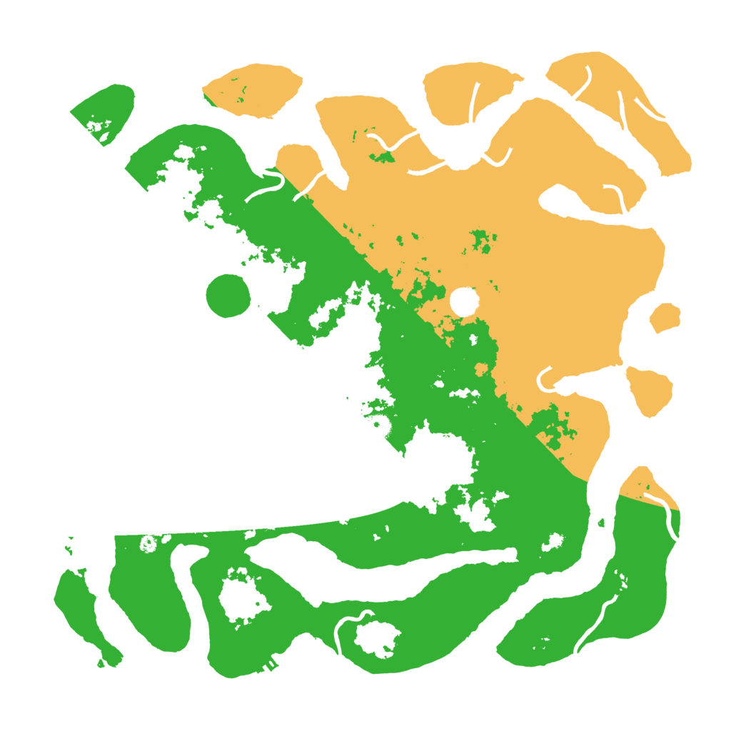 Biome Rust Map: Procedural Map, Size: 4500, Seed: 6745