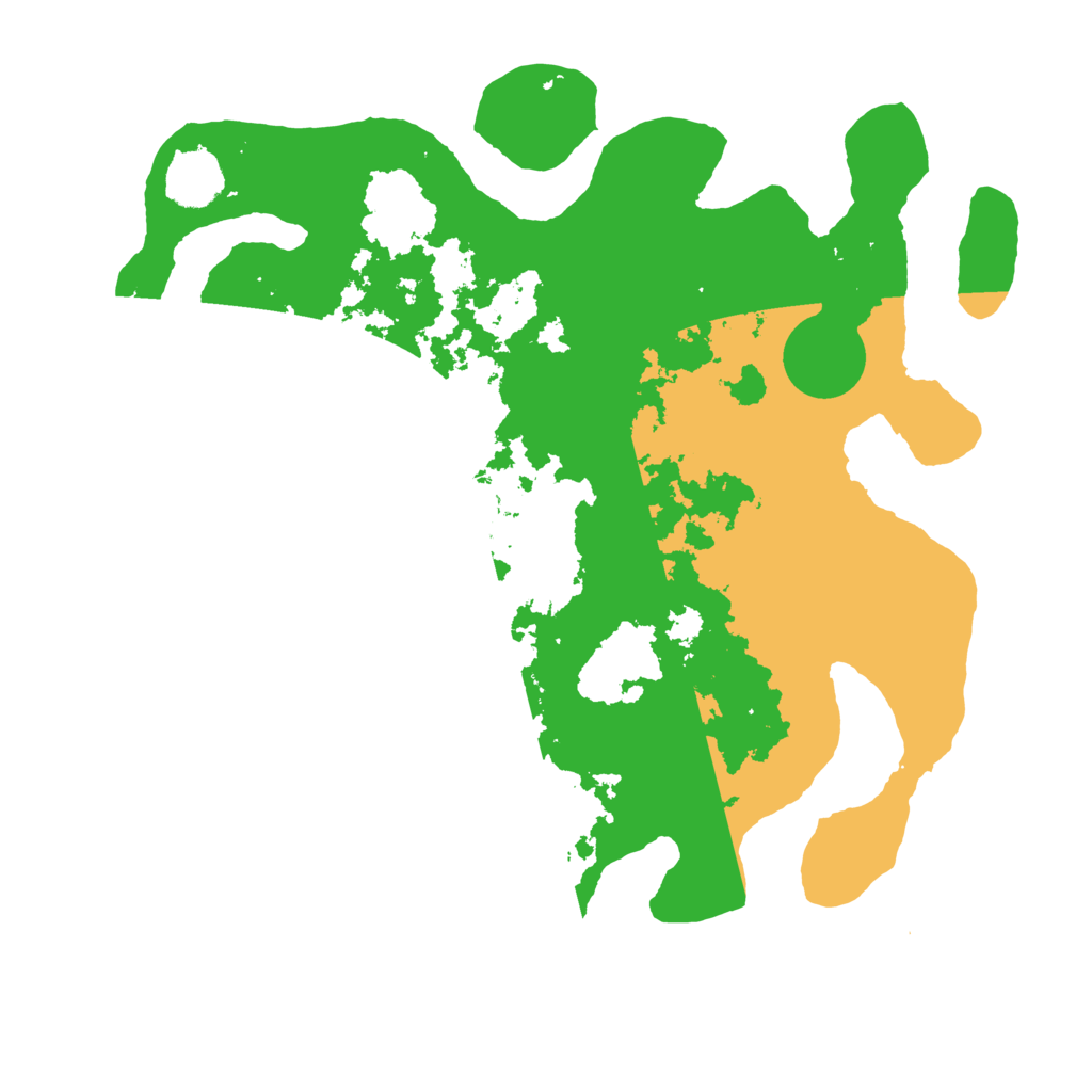 Biome Rust Map: Barren, Size: 3500, Seed: 2893303