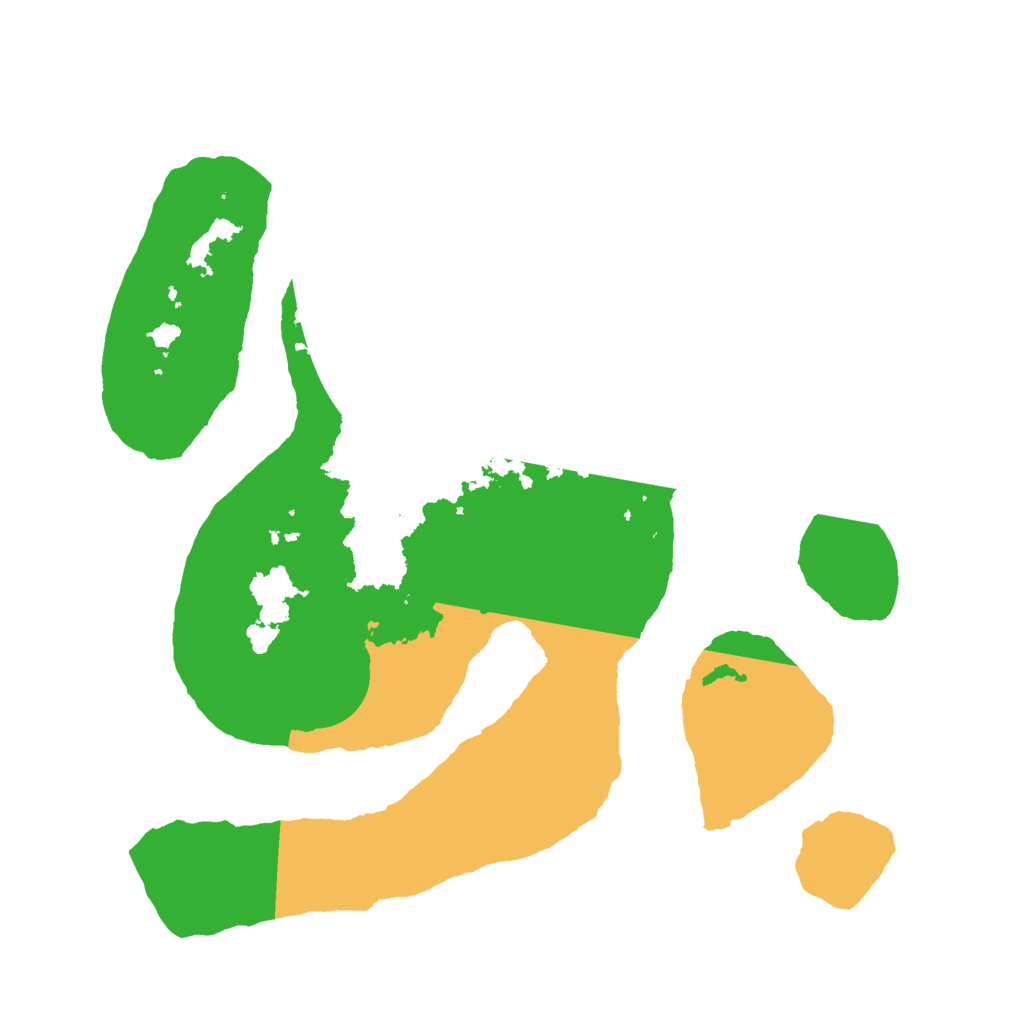 Biome Rust Map: Barren, Size: 2500, Seed: 4834072