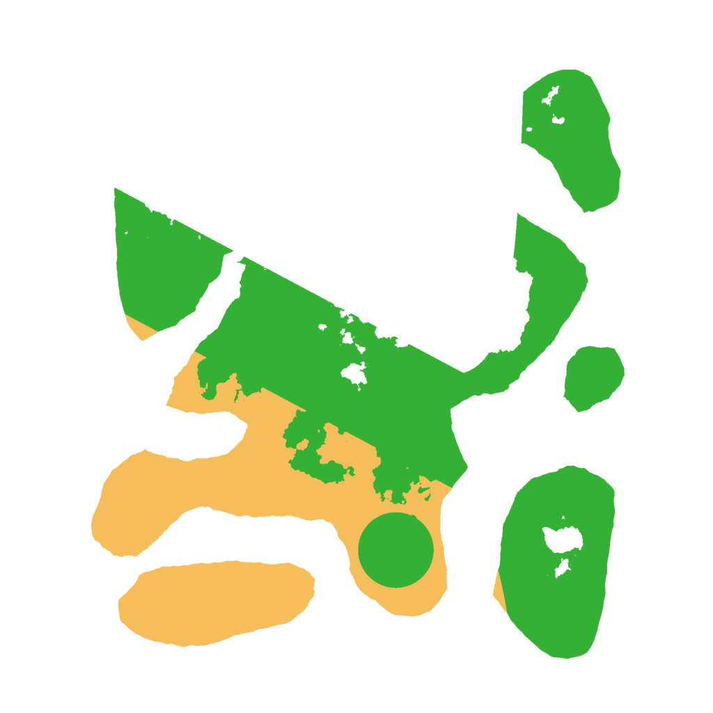 Biome Rust Map: Barren, Size: 2500, Seed: 2800650