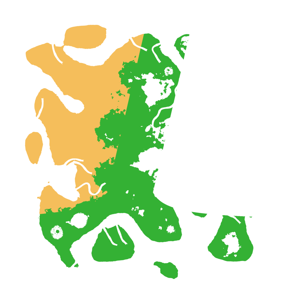 Biome Rust Map: Procedural Map, Size: 3500, Seed: 2159210