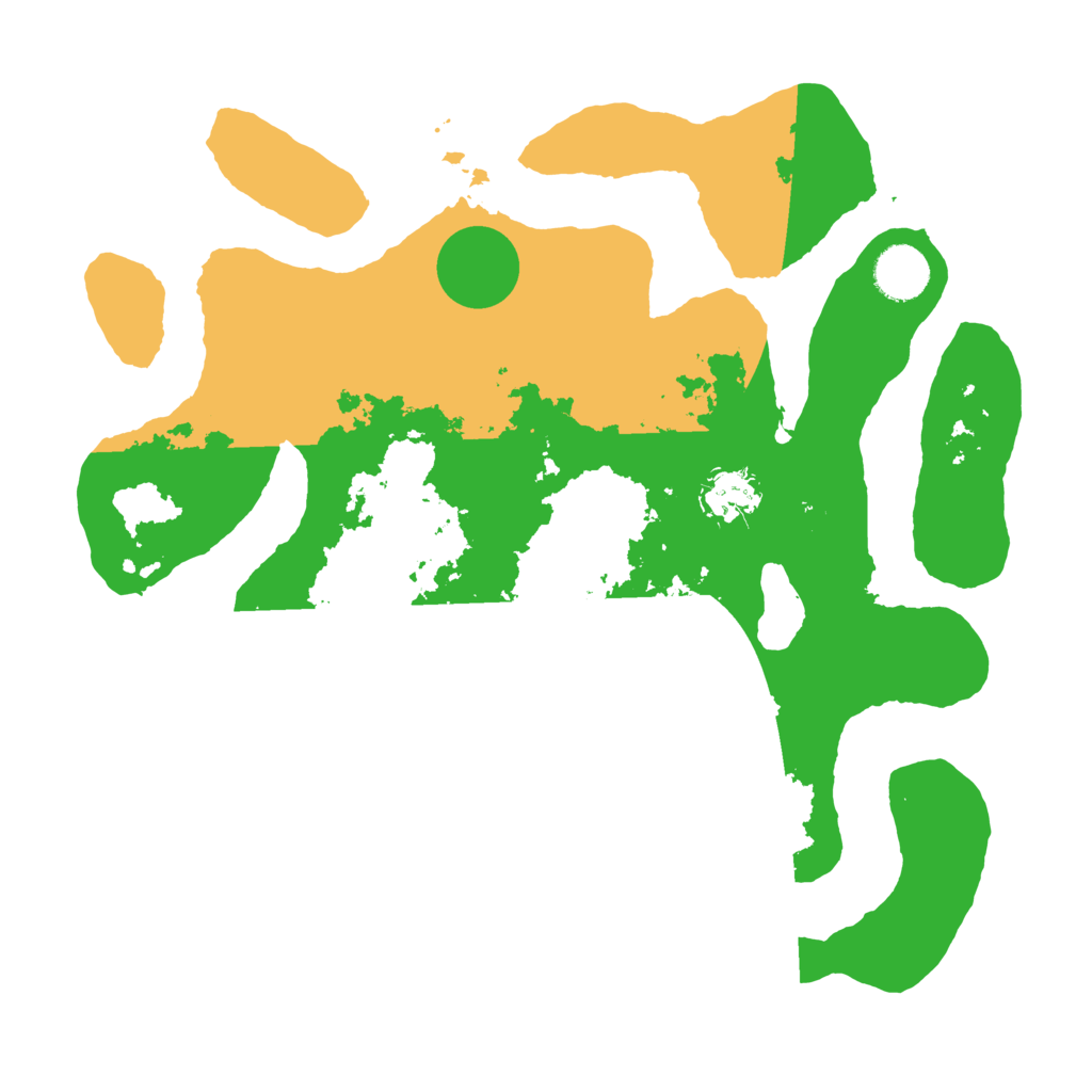 Biome Rust Map: Barren, Size: 3500, Seed: 3516824