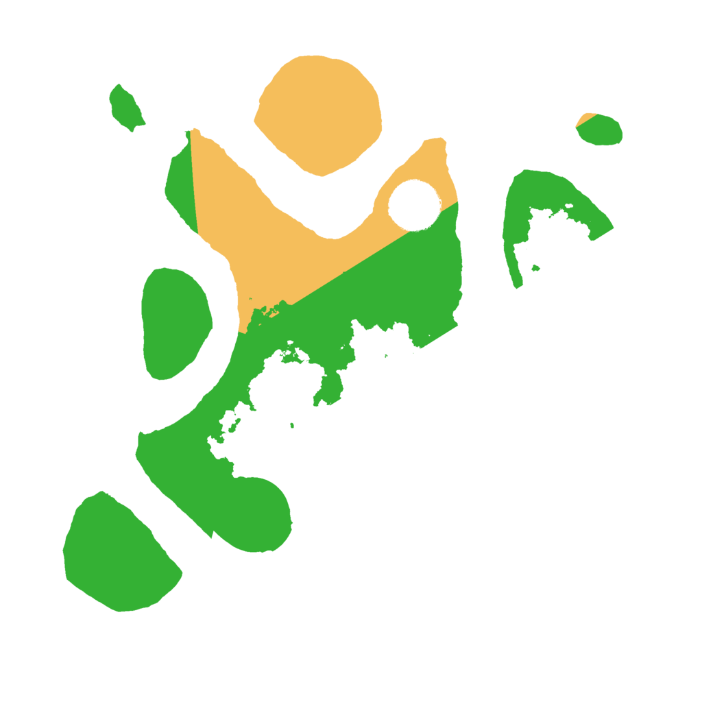 Biome Rust Map: Barren, Size: 2500, Seed: 1778060