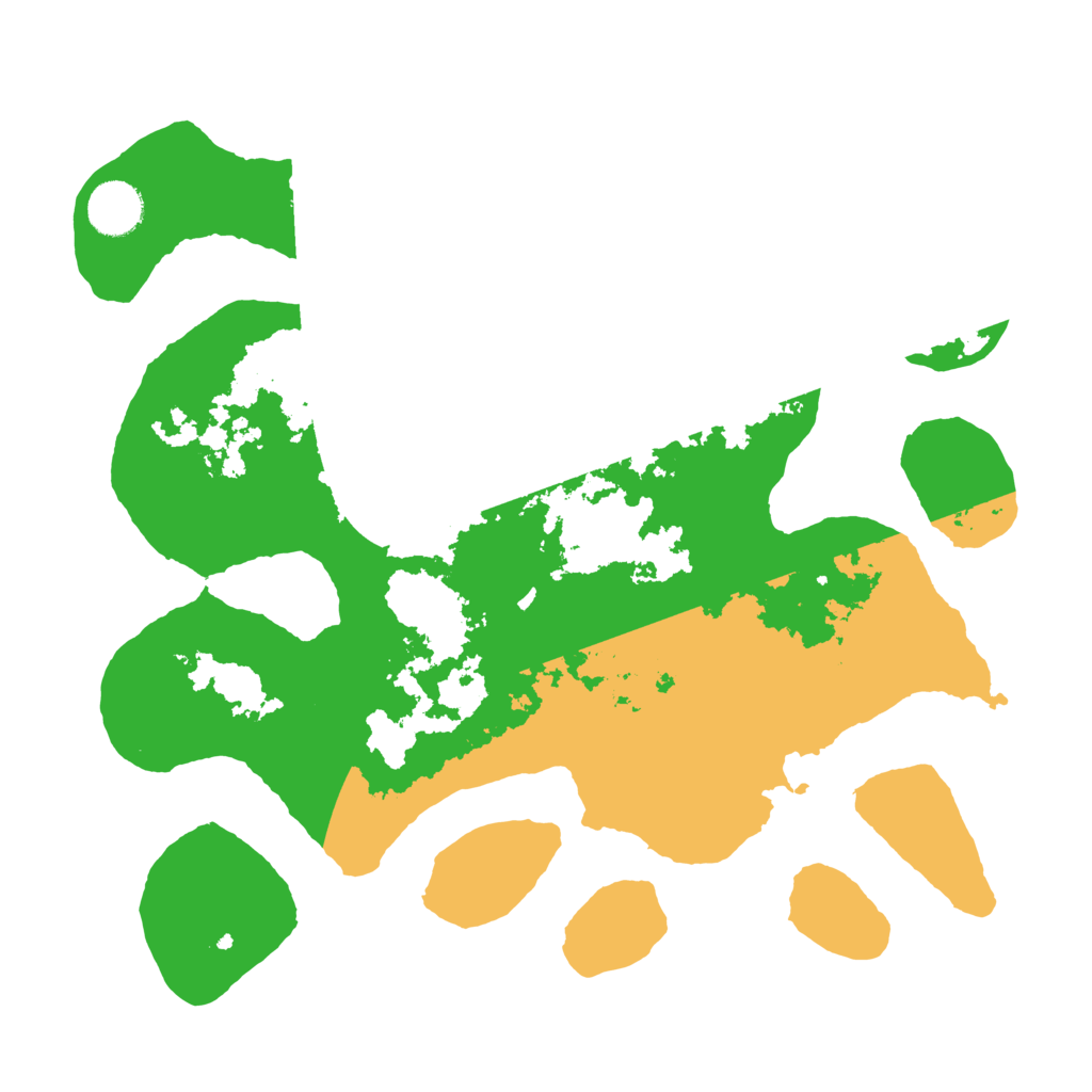 Biome Rust Map: Barren, Size: 3500, Seed: 4704953