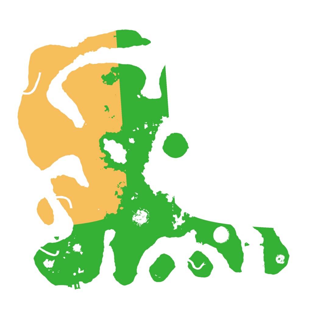 Biome Rust Map: Procedural Map, Size: 3500, Seed: 4270886