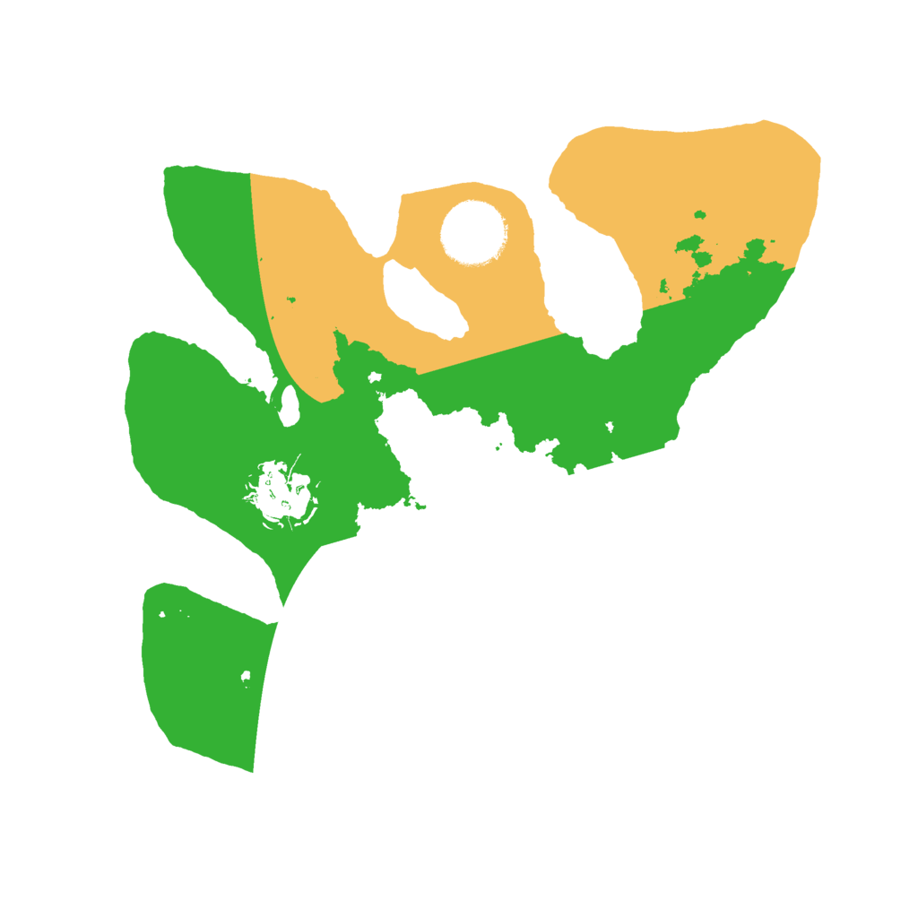 Biome Rust Map: Barren, Size: 2500, Seed: 825765