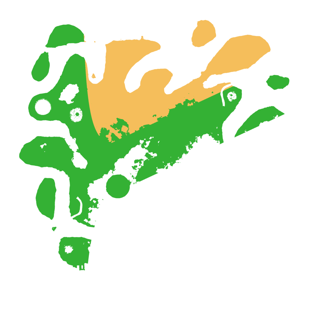 Biome Rust Map: Procedural Map, Size: 3500, Seed: 202112