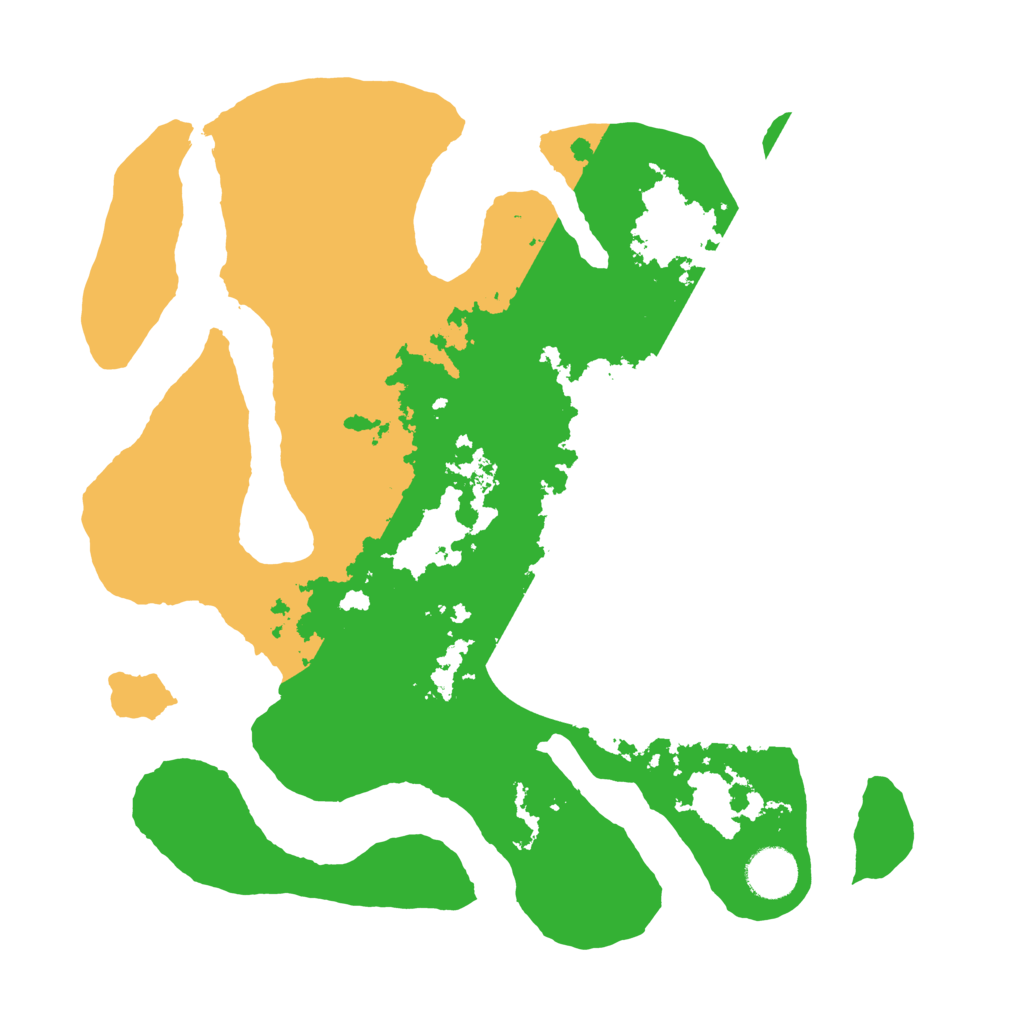 Biome Rust Map: Barren, Size: 3500, Seed: 4070253