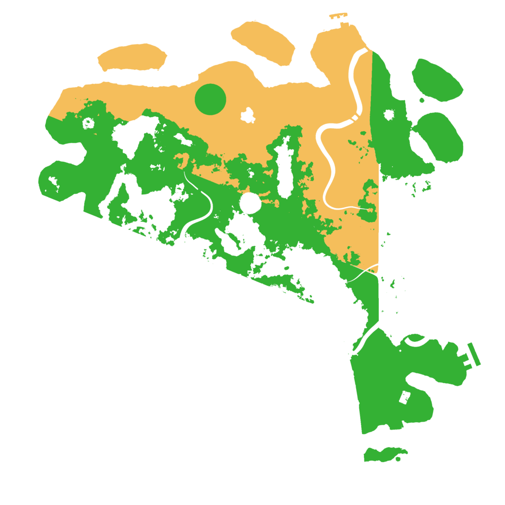 Biome Rust Map: Procedural Map, Size: 4250, Seed: 2292106