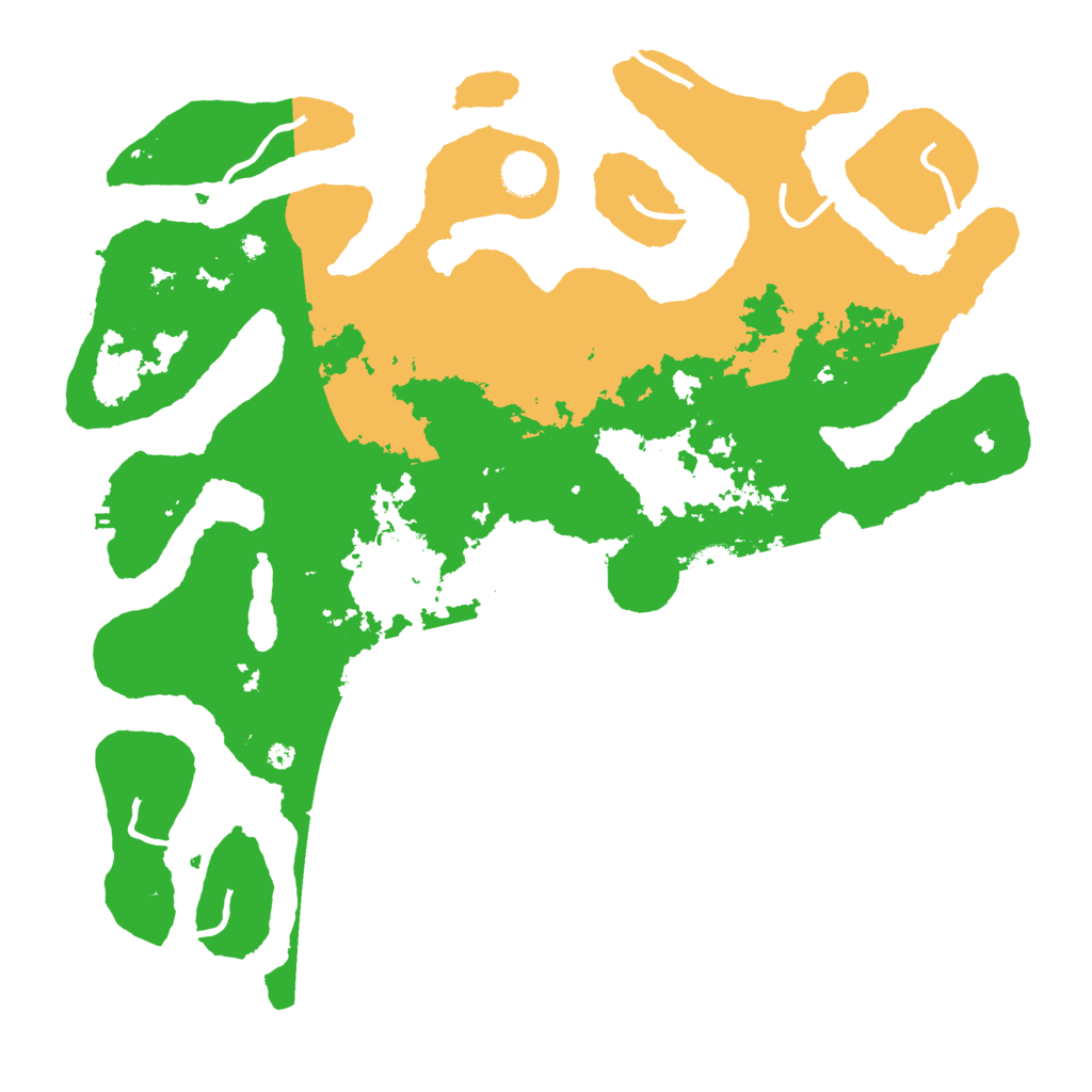 Biome Rust Map: Procedural Map, Size: 4250, Seed: 4240058