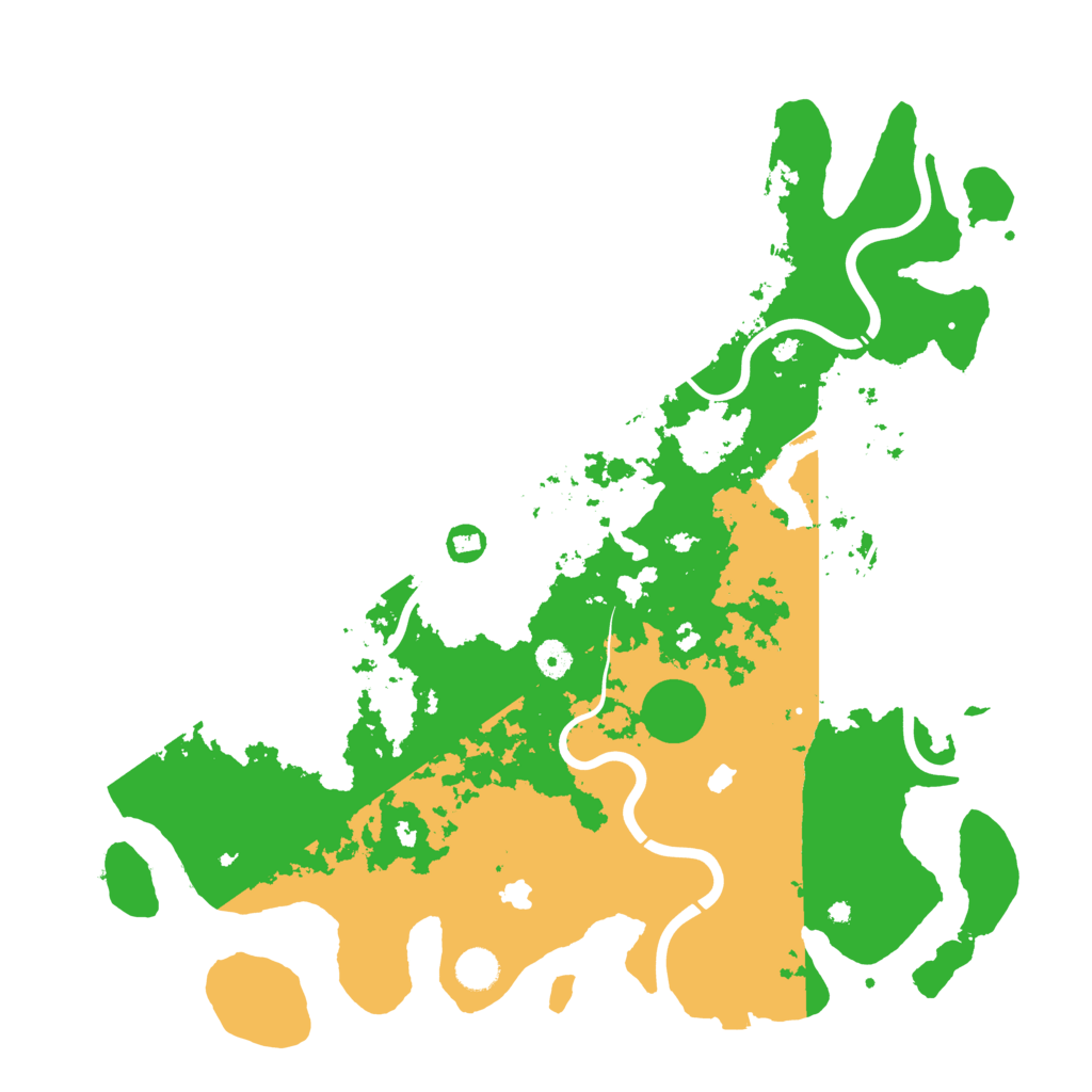 Biome Rust Map: Procedural Map, Size: 4500, Seed: 879324