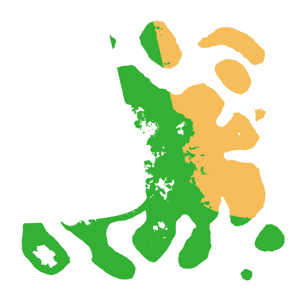 Biome Rust Map: Barren, Size: 3500, Seed: 2670468