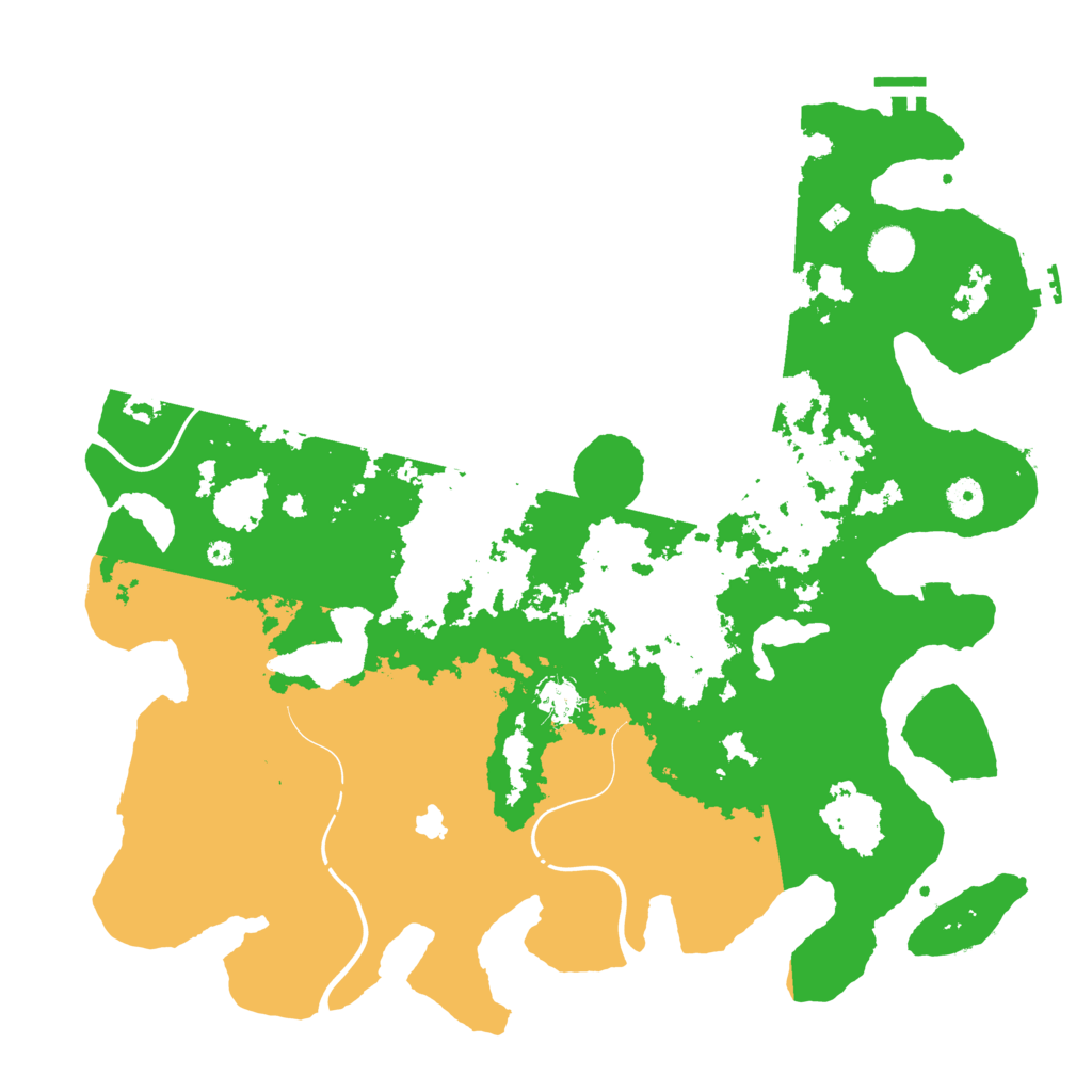 Biome Rust Map: Procedural Map, Size: 4250, Seed: 5125956