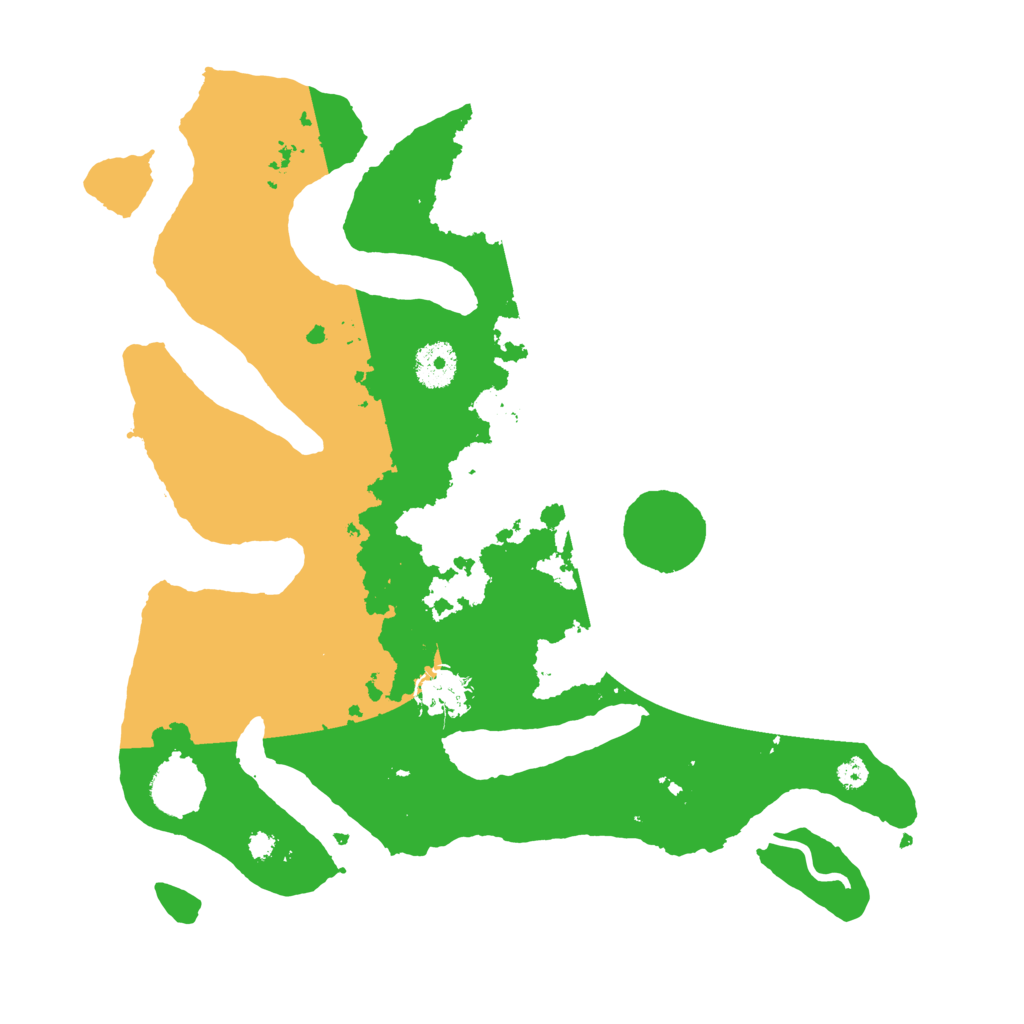 Biome Rust Map: Procedural Map, Size: 3500, Seed: 6311112