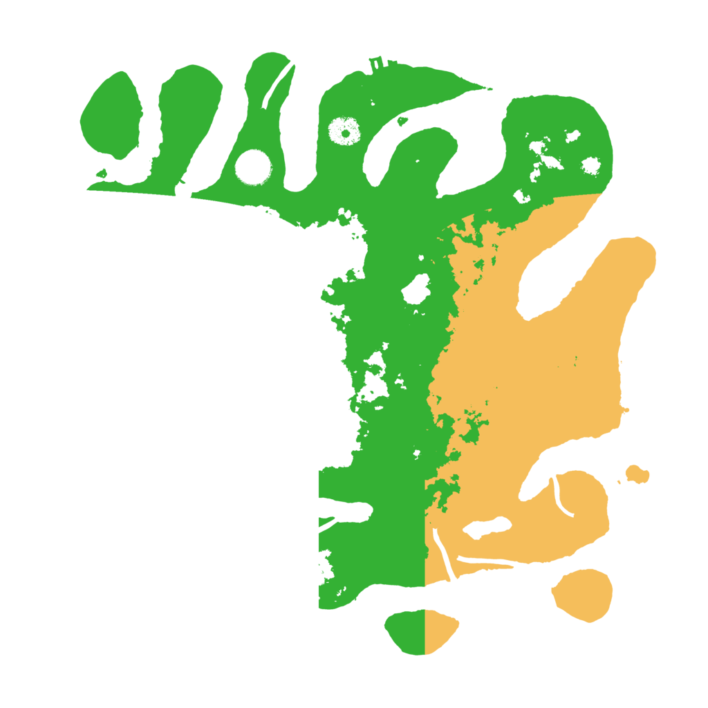 Biome Rust Map: Procedural Map, Size: 3500, Seed: 7895