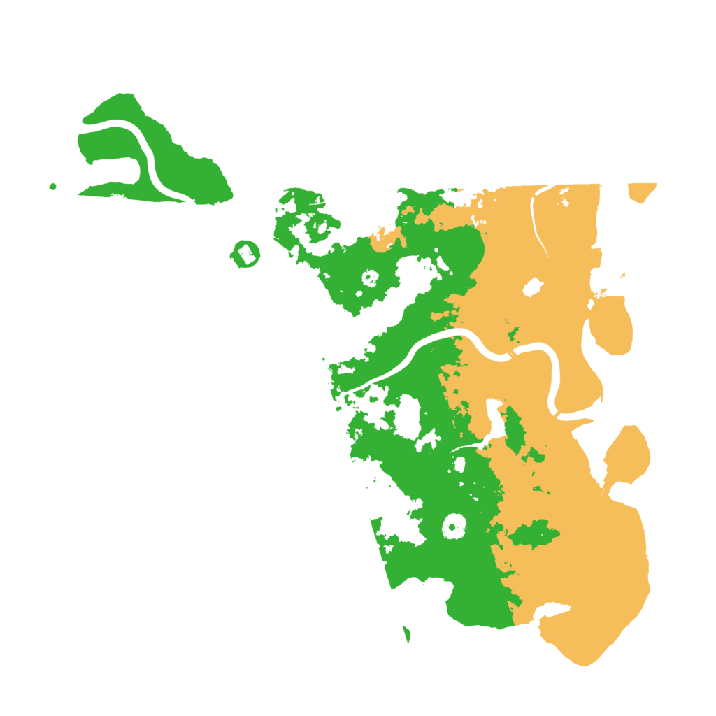 Biome Rust Map: Procedural Map, Size: 4250, Seed: 8322