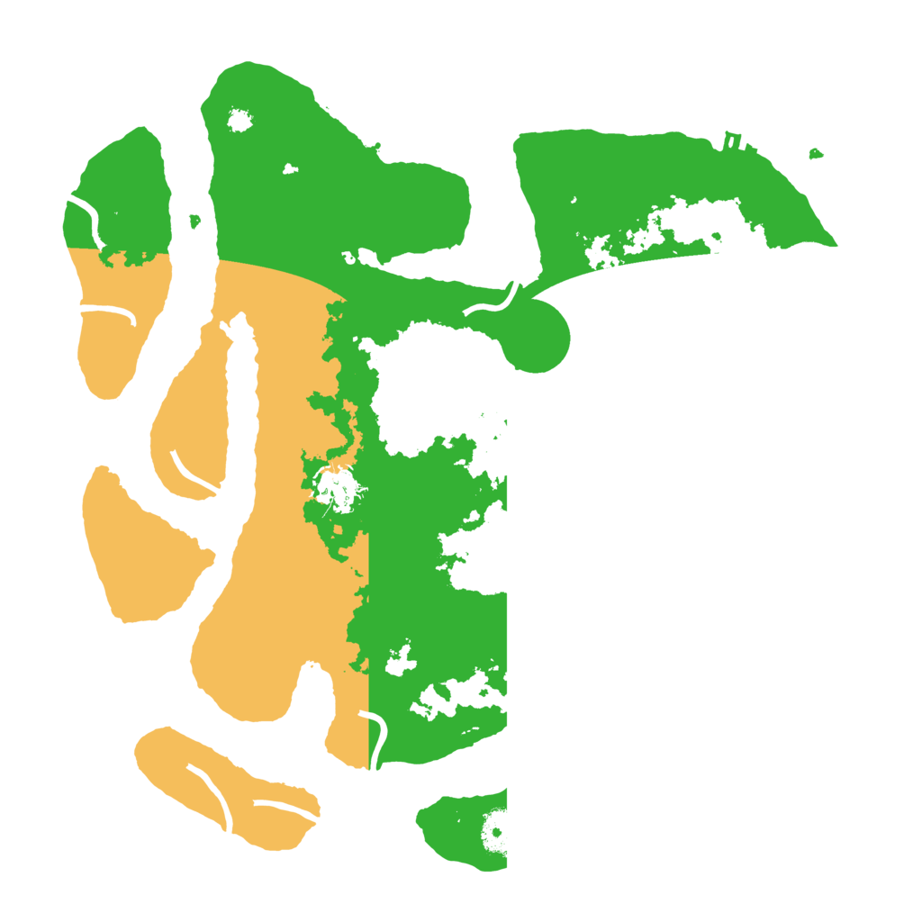 Biome Rust Map: Procedural Map, Size: 3500, Seed: 786059