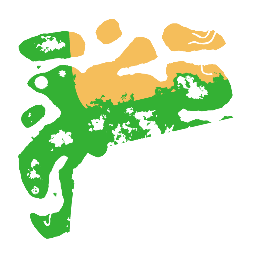 Biome Rust Map: Procedural Map, Size: 3500, Seed: 1881532