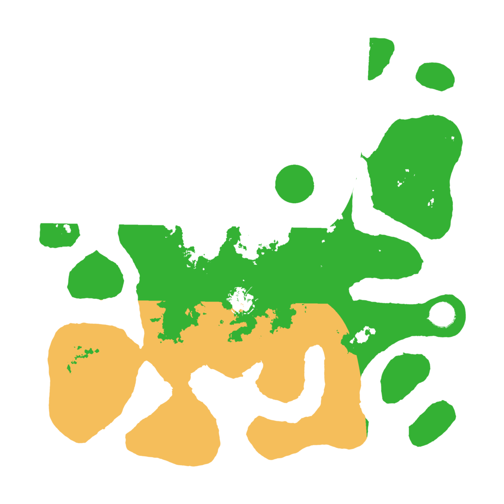 Biome Rust Map: Barren, Size: 3500, Seed: 3667118