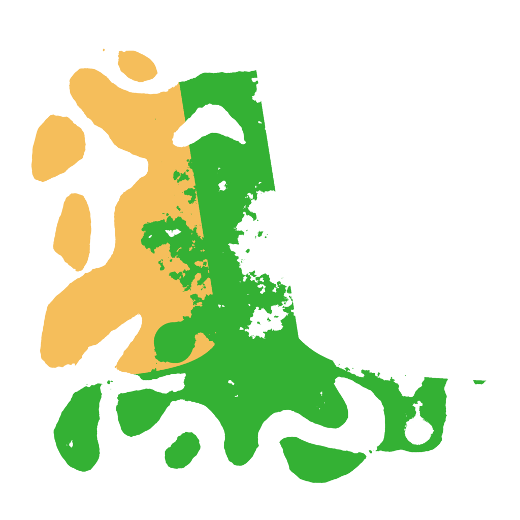 Biome Rust Map: Barren, Size: 3500, Seed: 3675221