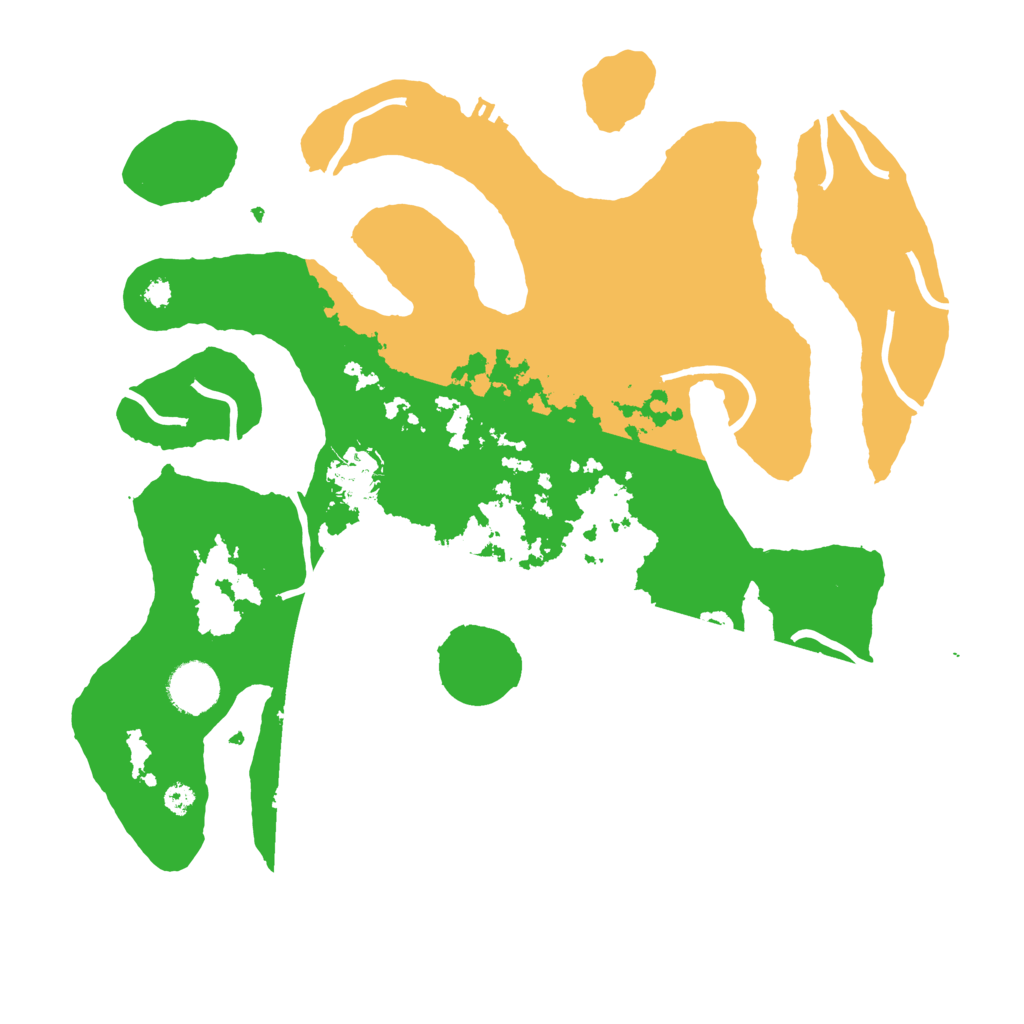 Biome Rust Map: Procedural Map, Size: 3500, Seed: 1815052