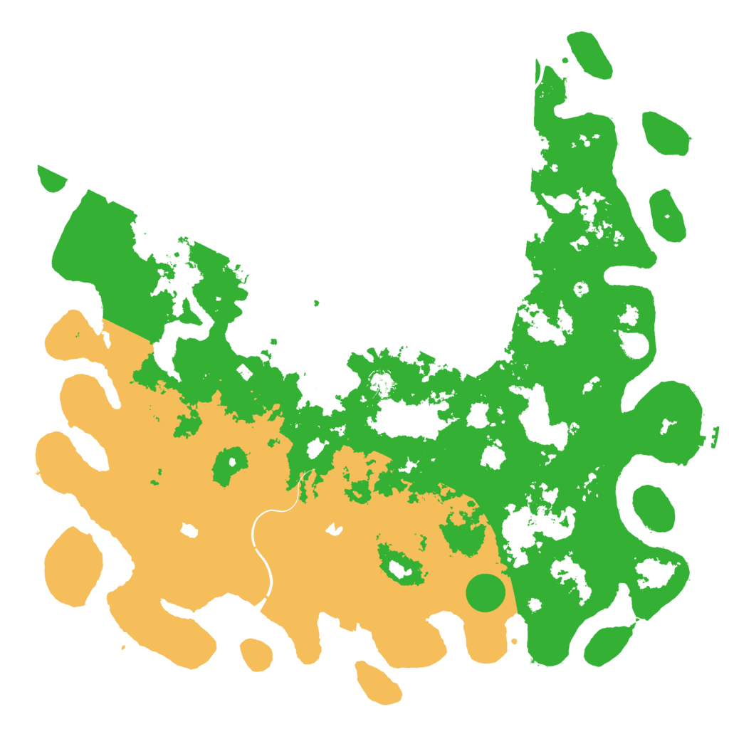 Biome Rust Map: Procedural Map, Size: 5000, Seed: 1340